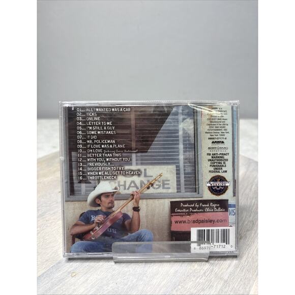 5th Gear by Paisley, Brad (CD, 2007) - Picture 2 of 2